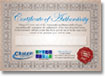 Certificate of Authenticity