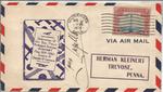 Laura Egalls aviarix pioneer signed 1930 US Air Mail cover for the dedication of Muskogee Municipal Airport with local CDS postmark.