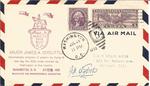 Gen J Doolittle signed 1932 US Air Mail cover comm/ George Washington Bicentennial. 