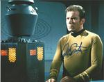 William Shatner as James T Kirk signed Star Trek colour 10 x 8 photo.