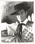 Hugh O'Brian signed 10 x 8 b/w photo as Wyatt Earp