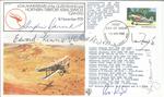 Six WW2 Victoria Cross winners signed 1980 QANTAS first flight cover